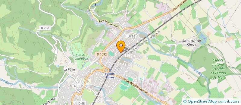 localisation de l'entreprise SCI ASSUR TA FORMATION  TULLINS