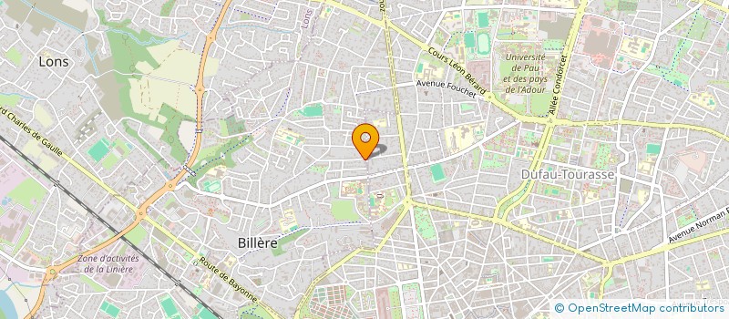 localisation de l'entreprise SCI ASSURA 64  BILLERE