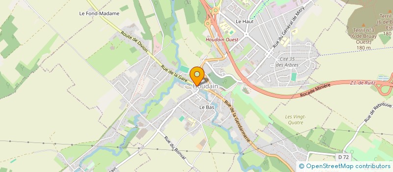 localisation de l'entreprise SCI ASSURANCES MARLESIENNES  BAJUS