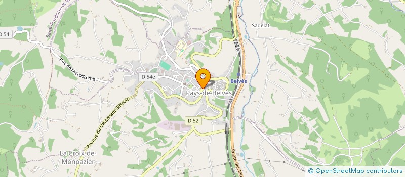 localisation de l'entreprise SCI ASTAM PESSAT  SAINT-GERMAIN-DE-BELVES