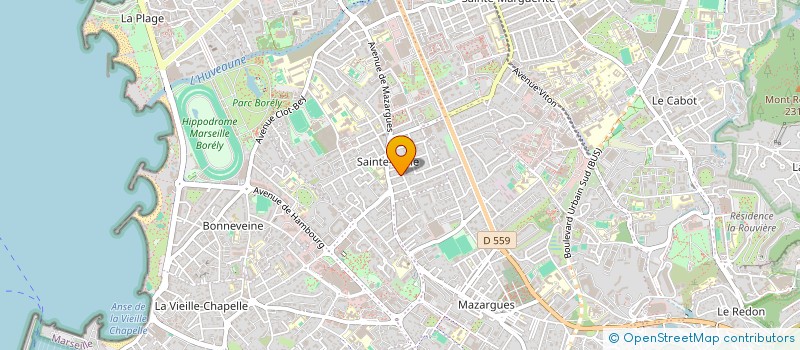 localisation de l'entreprise SCI ASTARTE à MARSEILLE