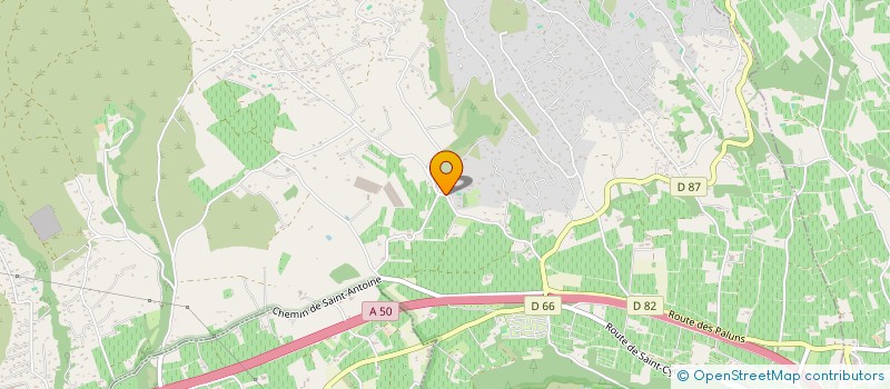 localisation de l'entreprise SCI ASTEK  SAINT-PRIEST-EN-JAREZ