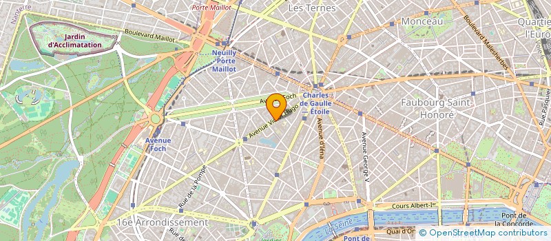 localisation de l'entreprise SCI ASTERIA  PARIS