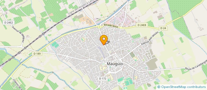 localisation de l'entreprise SCI ASTERIDE  MAUGUIO