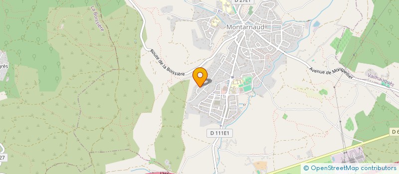 localisation de l'entreprise SCI ASTERIOS  MONTARNAUD