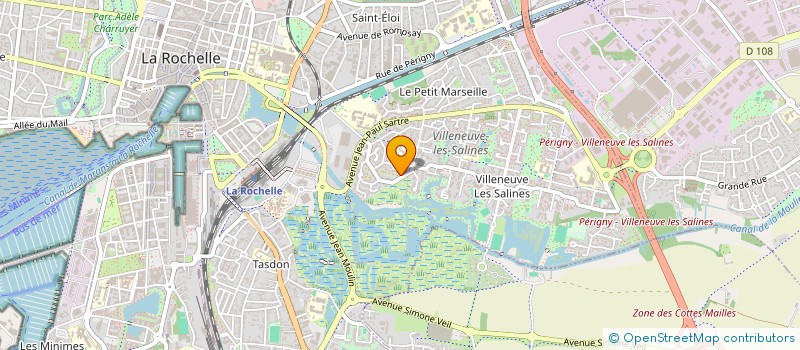 localisation de l'entreprise SCI ASTEV  AYTRE