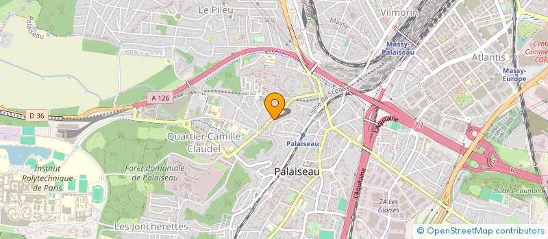 localisation de l'entreprise SCI ASTHILDE à PALAISEAU