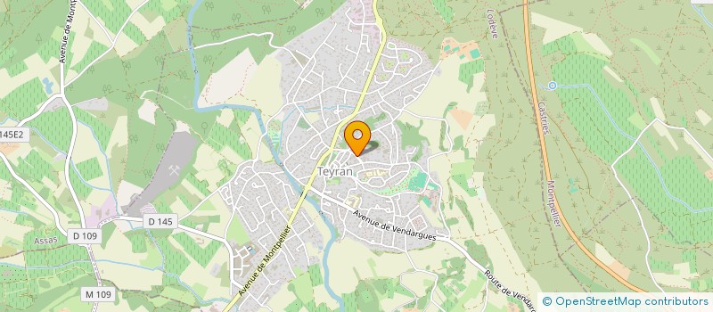 localisation de l'entreprise SCI ASTIER BRAGARD  TEYRAN