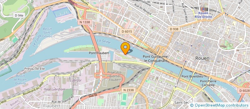 localisation de l'entreprise SCI ASTILL à ROUEN