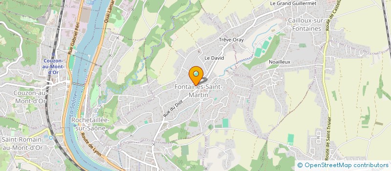 localisation de l'entreprise SCI ASTON  FONTAINES-SAINT-MARTIN