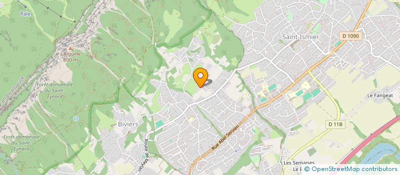 localisation de l'entreprise SCI ASTON  BIVIERS