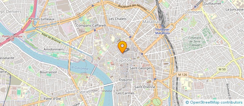 localisation de l'entreprise SCI ASTON MARTIN à TOULOUSE