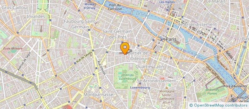 localisation de l'entreprise SCI ASTON SANTE  PARIS