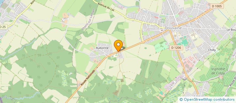 localisation de l'entreprise SCI ASTORIA  DOUVAINE