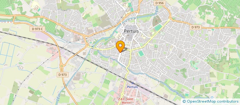 localisation de l'entreprise SCI ASTRAGALE  PERTUIS