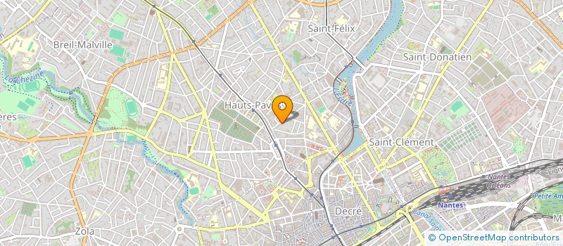 localisation de l'entreprise SCI ASTRAKANUS  NANTES