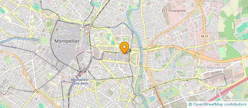 localisation de l'entreprise SCI ASTREE à MONTPELLIER
