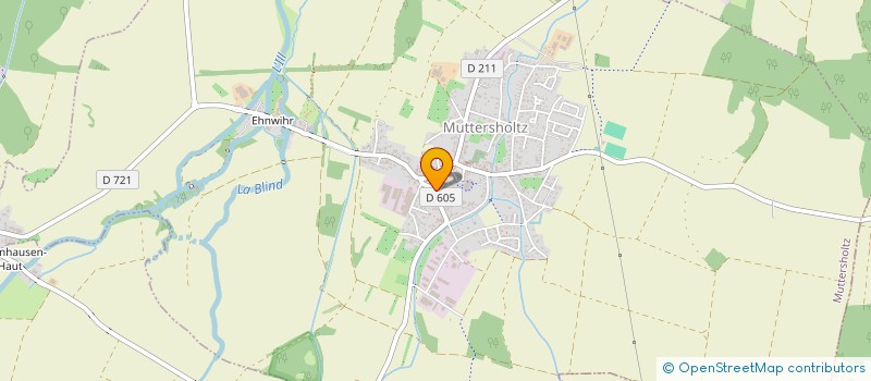 localisation de l'entreprise SCI ASTREE  BALDENHEIM