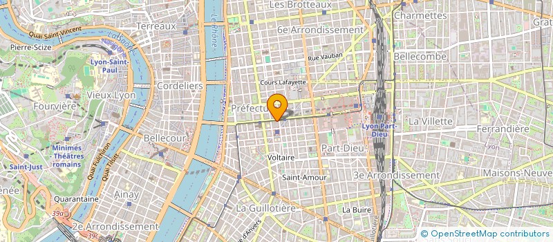 localisation de l'entreprise SCI ASTREE  LYON