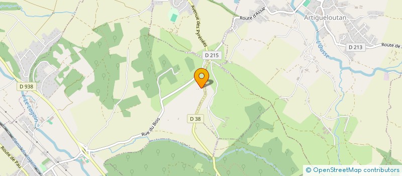 localisation de l'entreprise SCI ASTRID  ASSAT