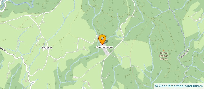 localisation de l'entreprise SCI ASUELH  SAINT-AMANS-VALTORET