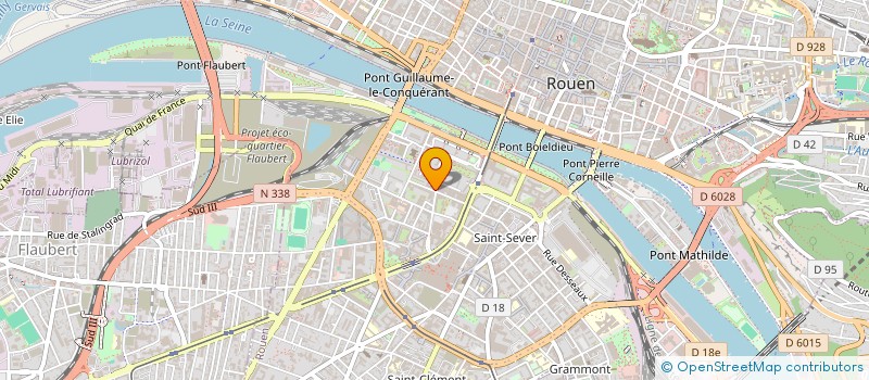 localisation de l'entreprise SCI ASV IMMO à ROUEN