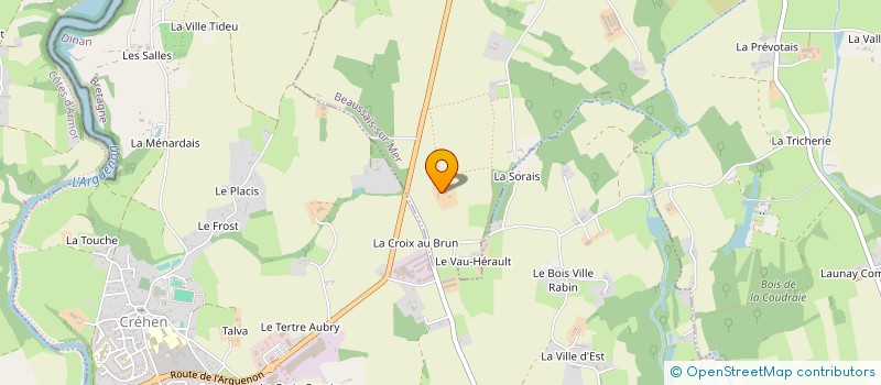 localisation de l'entreprise SCI ASW  BEAUSSAIS-SUR-MER