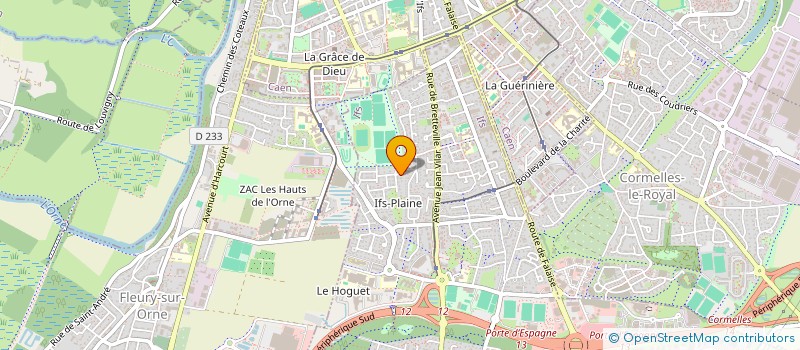 localisation de l'entreprise SCI ASYA  IFS