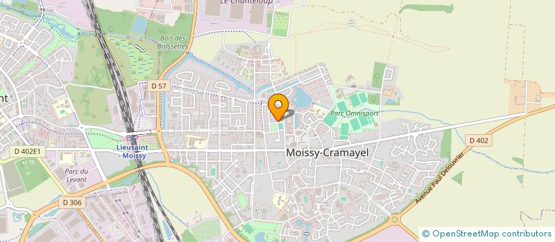 localisation de l'entreprise SCI ASYA  MOISSY-CRAMAYEL