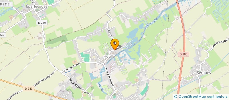 localisation de l'entreprise SCI AT CALAIS 1  HOULLE