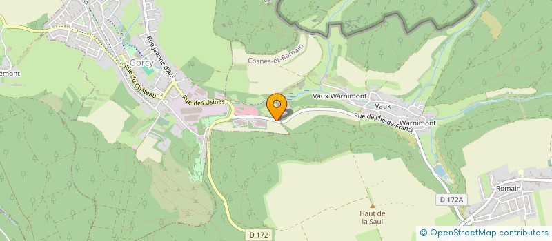 localisation de l'entreprise SCI AT IMMOBILIER  GORCY