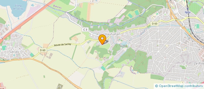 localisation de l'entreprise SCI AT LAST  VAUHALLAN