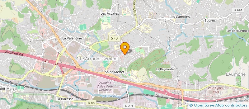 localisation de l'entreprise SCI AT SEA à MARSEILLE