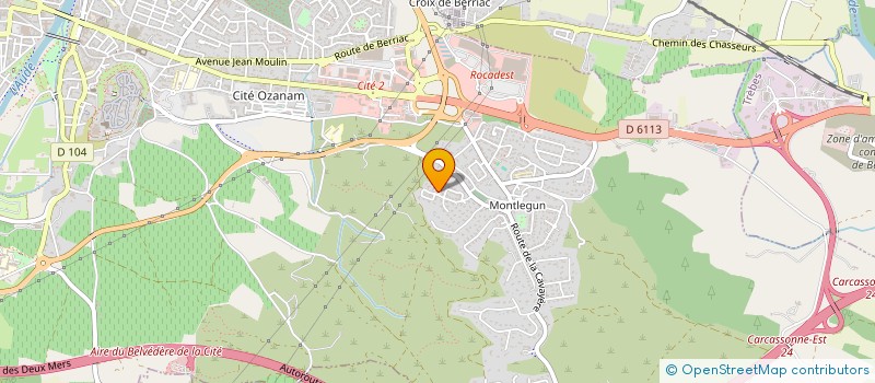 localisation de l'entreprise SCI ATA - BOULBES à CARCASSONNE