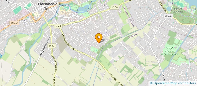 localisation de l'entreprise SCI ATALA  PLAISANCE-DU-TOUCH