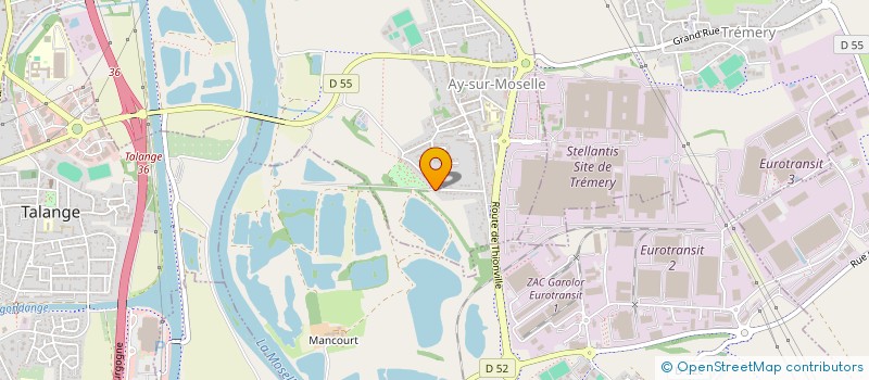 localisation de l'entreprise SCI ATALAND  AY-SUR-MOSELLE