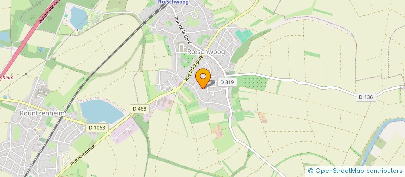 localisation de l'entreprise SCI ATALANTE  RSCHWOOG