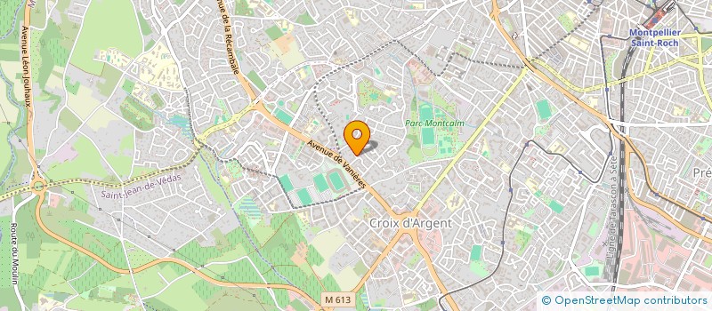 localisation de l'entreprise SCI ATAO à MONTPELLIER