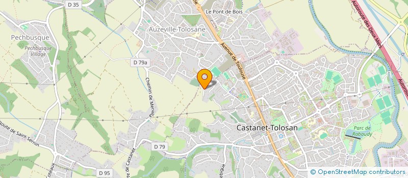 localisation de l'entreprise SCI ATASSIMMO à CASTANET-TOLOSAN