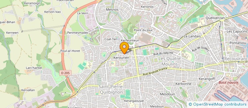 localisation de l'entreprise SCI ATB  BREST