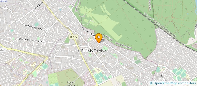 localisation de l'entreprise SCI ATC à LE PLESSIS-TREVISE