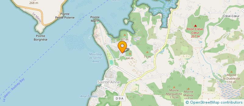 localisation de l'entreprise SCI ATC  SAINTE-ANNE