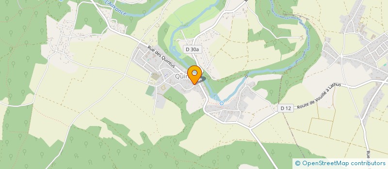 localisation de l'entreprise SCI ATC RAVAUD  QUINCAY