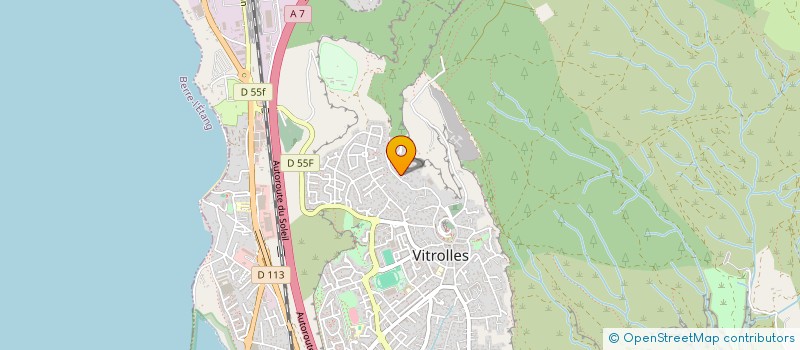 localisation de l'entreprise SCI ATDB à VITROLLES