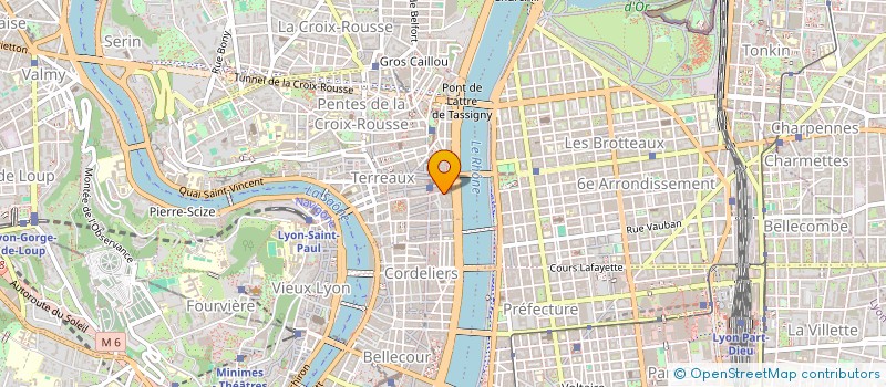 localisation de l'entreprise SCI ATEFIN à LYON