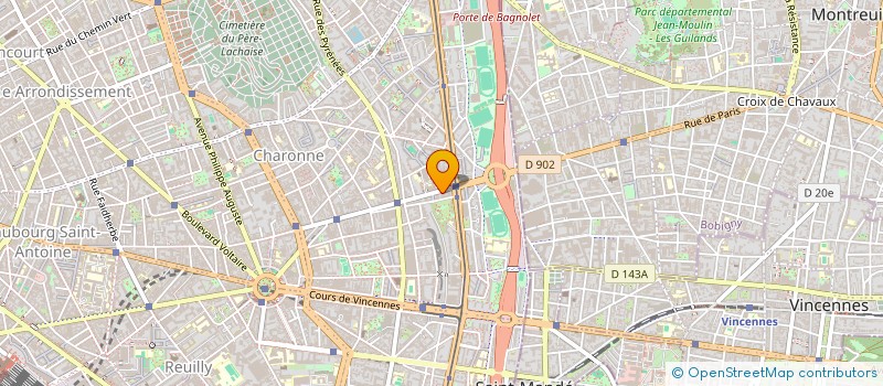 localisation de l'entreprise SCI ATEK FRERES  PARIS