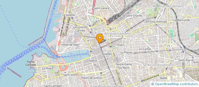 localisation de l'entreprise SCI ATELIER 7 ET 9 à MARSEILLE