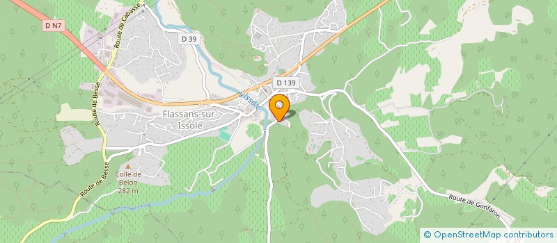 localisation de l'entreprise SCI ATELIER ALPHA  FLASSANS-SUR-ISSOLE