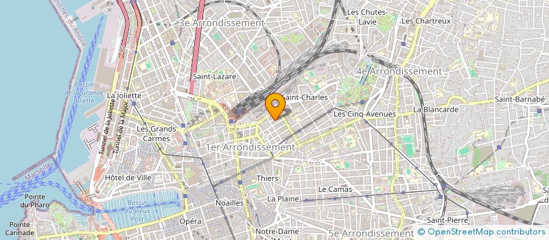 localisation de l'entreprise SCI ATELIER FARJON à MARSEILLE