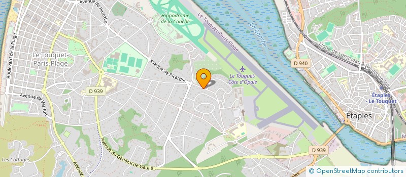 localisation de l'entreprise SCI ATELIER LILLOIS à LE TOUQUET-PARIS-PLAGE